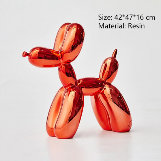 Jeff Koons (rood)” XXLuitgave” Art Gallery 66